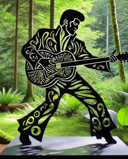 Torocky Rock 'n' Roll Legend Garden Art