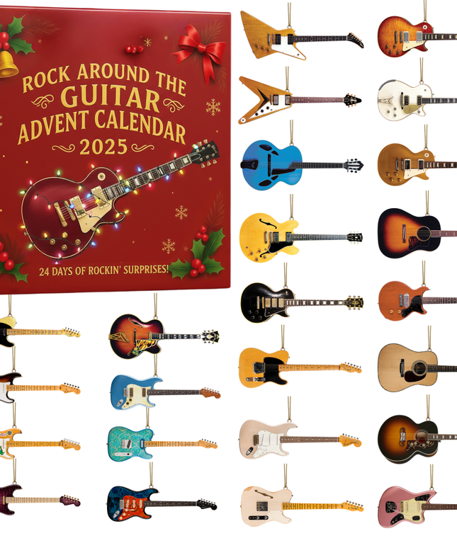Torocky™ 2025 Rock Around the Guitar Advent Calendar