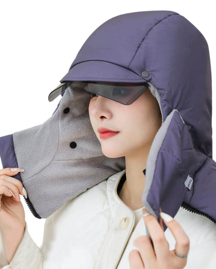 Torocky 4 in 1 Winter Down Trapper Hat