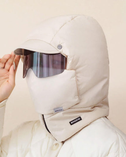 Torocky 4 in 1 Winter Down Trapper Hat