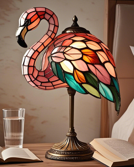 Torocky 3D Flamingo Lamp Animal Table Lamp