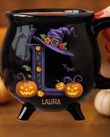 Torocky Ceramic Witch Cauldron Coffee Mug