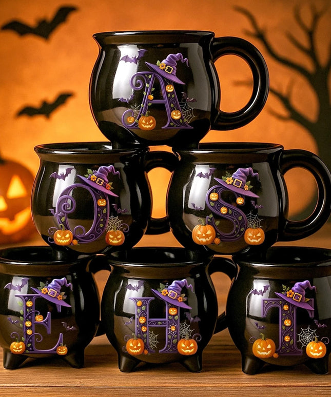Torocky Ceramic Witch Cauldron Coffee Mug