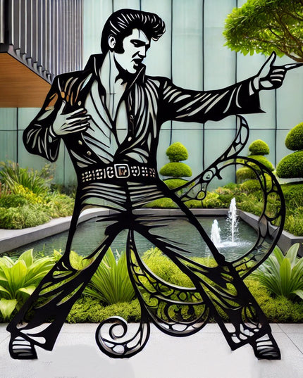 Torocky Rock 'n' Roll Legend Garden Art