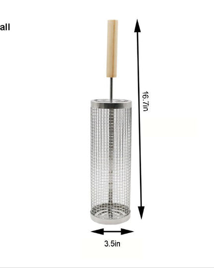 Torocky Rolling Grilling Basket with Handle