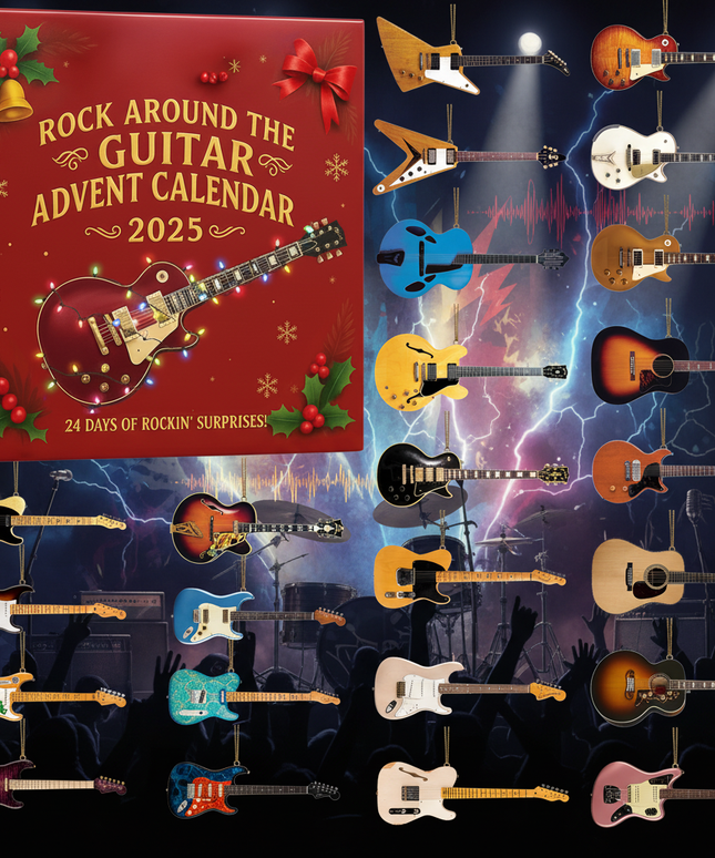 Torocky™ 2025 Rock Around the Guitar Advent Calendar