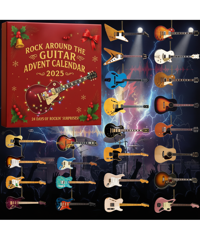 Torocky™ 2025 Rock Around the Guitar Advent Calendar
