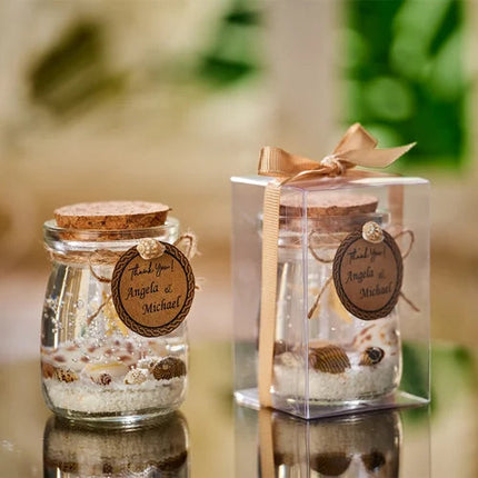 Torocky Ocean Theme Blue Purple Pink Gel Candle