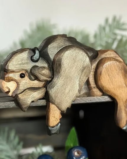 Torocky Carved Wooden Decor