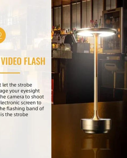 Torocky Metal Texture Wireless Desk Lamp