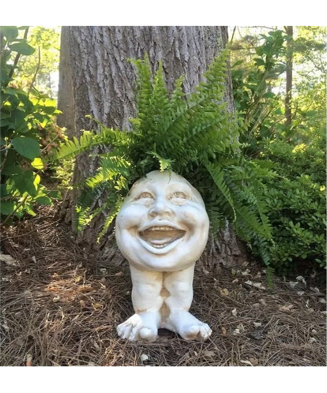 Torocky Face Statue Planter