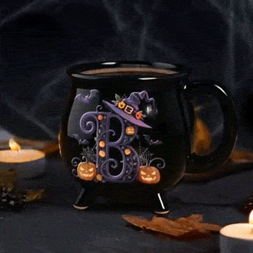 Torocky Ceramic Witch Cauldron Coffee Mug